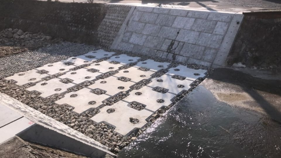 一級河川 江の川水系 楢木川 砂防設備災害復旧工事 (平成30年災害第4634号)