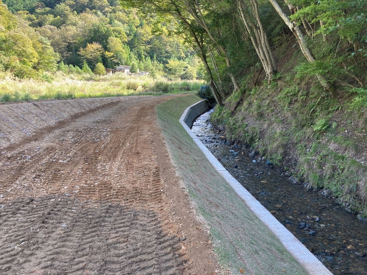 東広島高田道路 (主要地方道吉田豊栄線) 道路改良工事