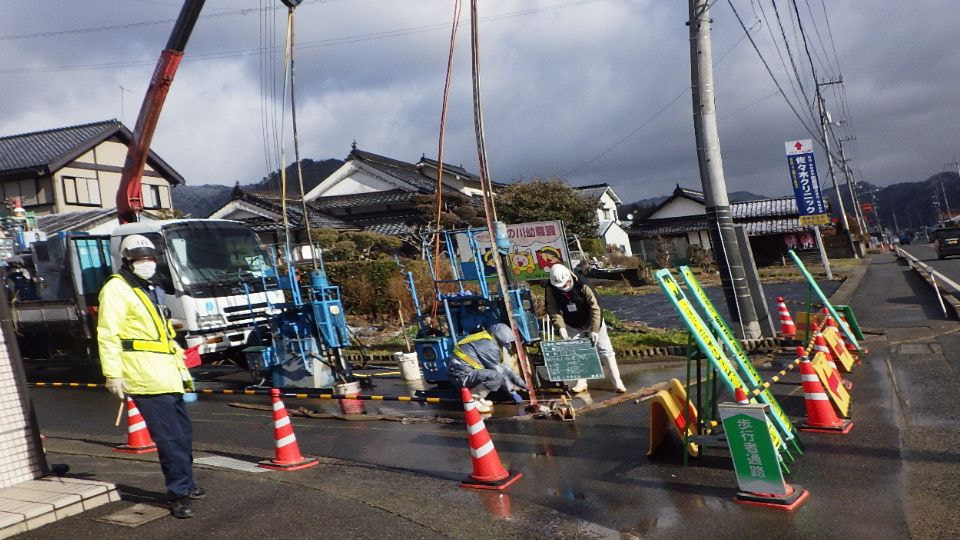 中佐々井地区水道管布設工事(2工区)